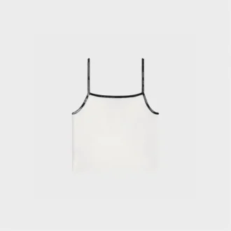 Pamuklu Jersey Triomphe Nakışlı Tank Top