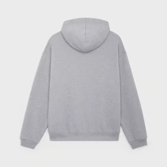 Pamuklu Polar CELINE Bol Kesim Kapüşonlu Sweatshirt