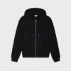Pamuklu Polar Fermuarlı Kapüşonlu Sweatshirt Pamuklu Polar Fermuarlı Kapüşonlu Sweatshirt