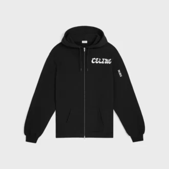 Pamuklu Polar Fermuarlı Kapüşonlu Sweatshirt Pamuklu Polar Fermuarlı Kapüşonlu Sweatshirt
