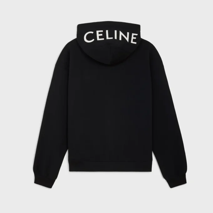 Pamuklu Polar Fermuarlı Kapüşonlu Sweatshirt Pamuklu Polar Fermuarlı Kapüşonlu Sweatshirt