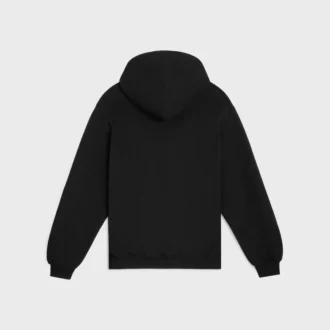 Pamuklu Polar Fermuarlı Kapüşonlu Sweatshirt Pamuklu Polar Fermuarlı Kapüşonlu Sweatshirt