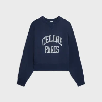 Pamuklu Polar Gevşek Sweatshirt Pamuklu Polar Gevşek Sweatshirt