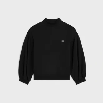 Pamuklu Polar Gevşek Sweatshirt Pamuklu Polar Gevşek Sweatshirt