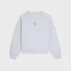 Pamuklu Polar Gevşek Sweatshirt
