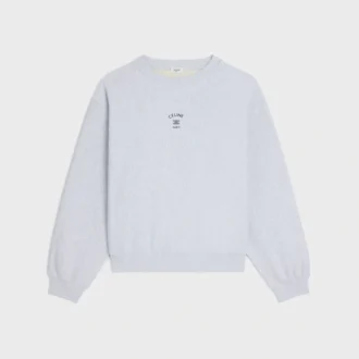 Pamuklu Polar Gevşek Sweatshirt