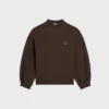 Pamuklu Polar Gevşek Sweatshirt