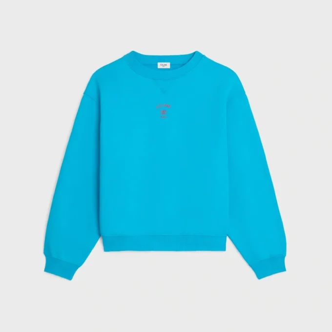 Pamuklu Polar Gevşek Sweatshirt