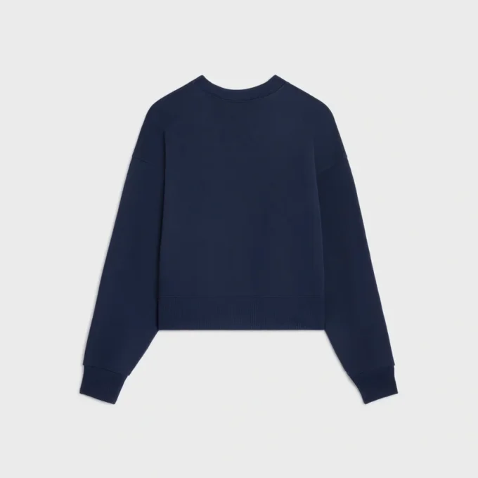 Pamuklu Polar Gevşek Sweatshirt