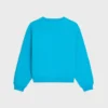 Pamuklu Polar Gevşek Sweatshirt