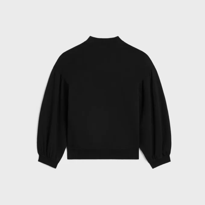 Pamuklu Polar Gevşek Sweatshirt