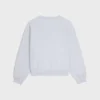 Pamuklu Polar Gevşek Sweatshirt