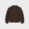 Pamuklu Polar Gevşek Sweatshirt