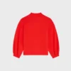 Pamuklu Polar Gevşek Sweatshirt