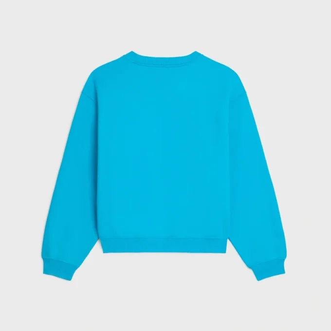 Pamuklu Polar Gevşek Sweatshirt