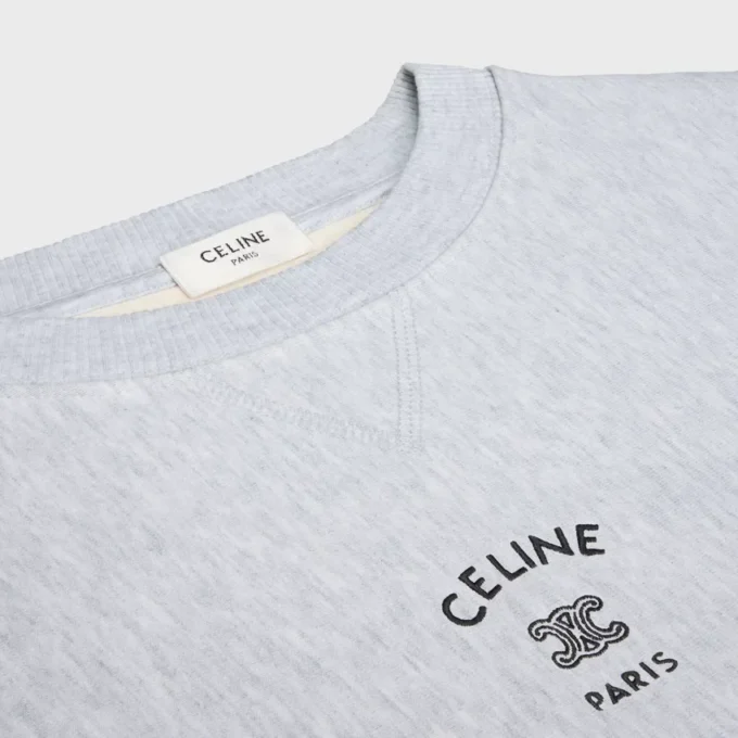 Pamuklu Polar Gevşek Sweatshirt