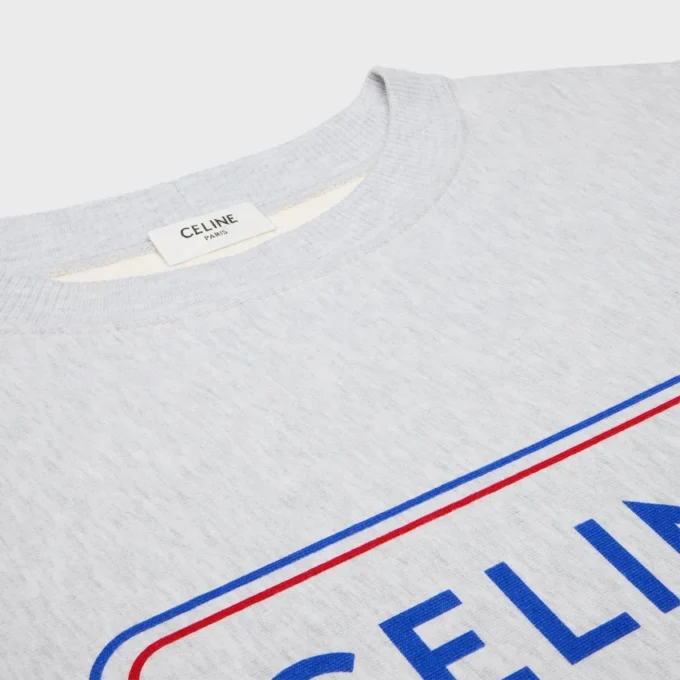 Pamuklu Polar Gevşek Sweatshirt