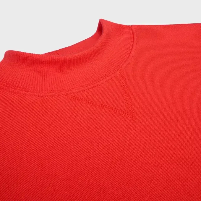 Pamuklu Polar Gevşek Sweatshirt