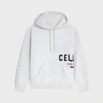 Pamuklu Polar Kapüşonlu Sweatshirt