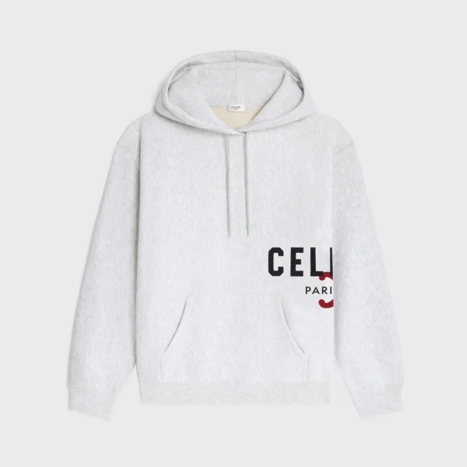 Pamuklu Polar Kapüşonlu Sweatshirt