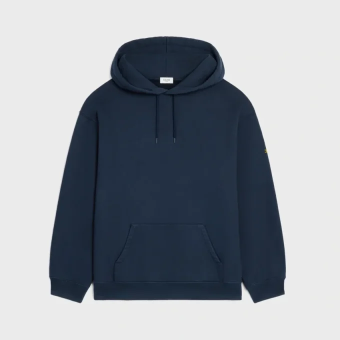 Pamuklu Polar Kapüşonlu Sweatshirt