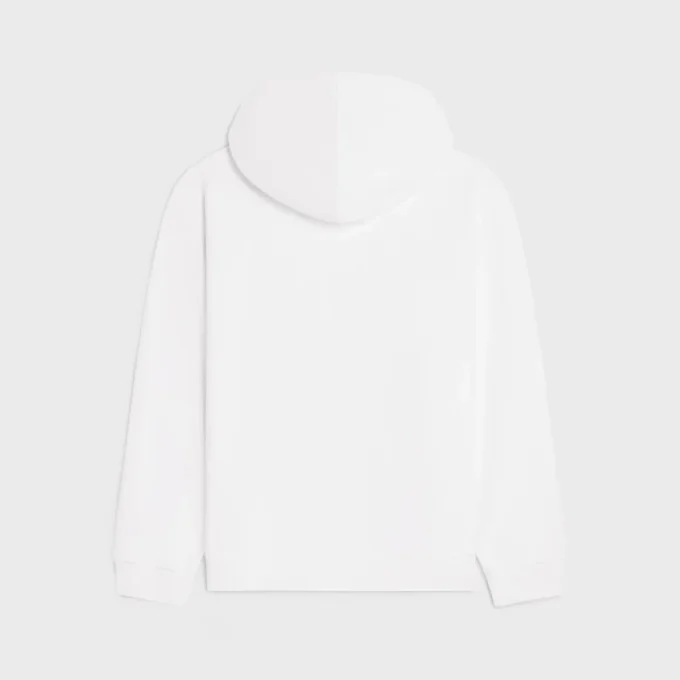 Pamuklu Polar Kapüşonlu Sweatshirt