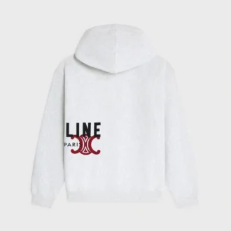 Pamuklu Polar Kapüşonlu Sweatshirt