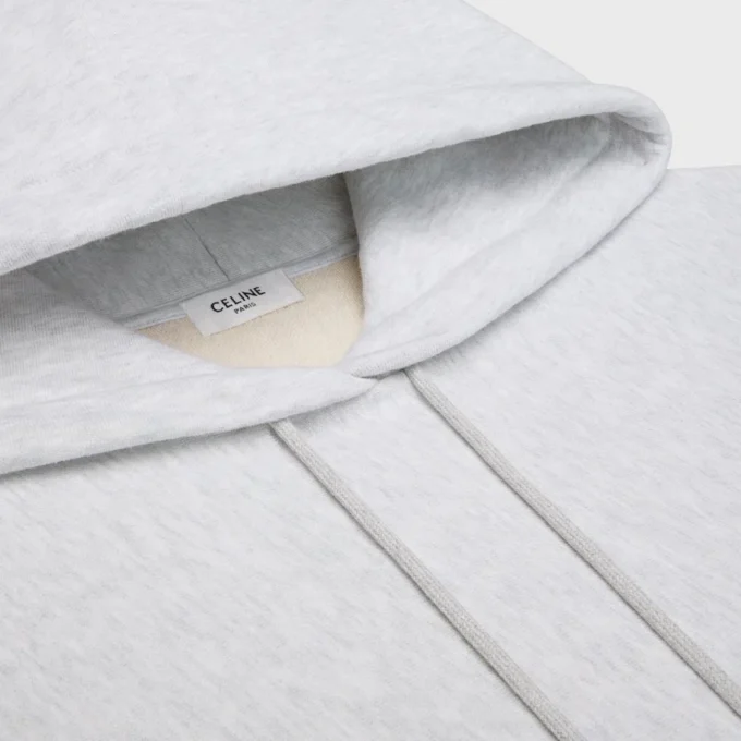Pamuklu Polar Kapüşonlu Sweatshirt