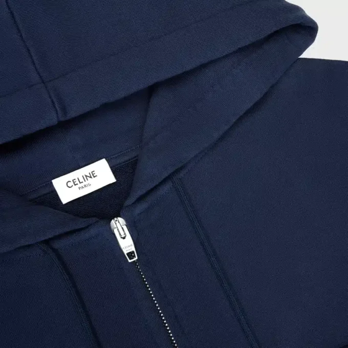Pamuklu Polar Kısaltılmış Fermuarlı Kapüşonlu Sweatshirt Pamuklu Polar Kısaltılmış Fermuarlı Kapüşonlu Sweatshirt