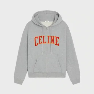 Pamuklu Polar Loose Zip Up Hoodie