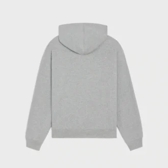 Pamuklu Polar Loose Zip Up Hoodie