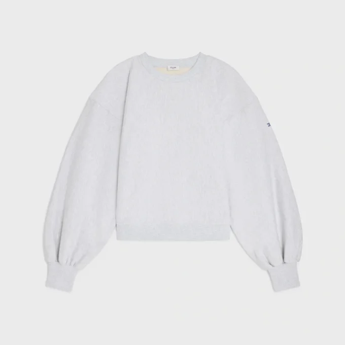 Pamuklu Polar Oversized Bisiklet Yaka Kazak