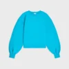 Pamuklu Polar Oversized Bisiklet Yaka Kazak