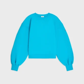 Pamuklu Polar Oversized Bisiklet Yaka Kazak