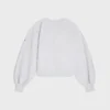 Pamuklu Polar Oversized Bisiklet Yaka Kazak