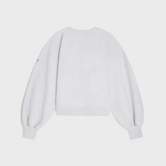 Pamuklu Polar Oversized Bisiklet Yaka Kazak