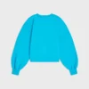 Pamuklu Polar Oversized Bisiklet Yaka Kazak
