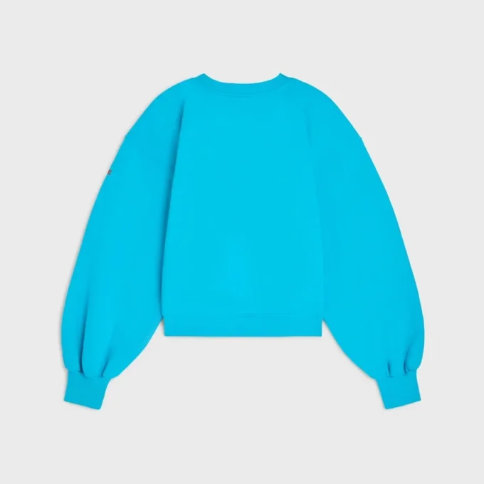 Pamuklu Polar Oversized Bisiklet Yaka Kazak