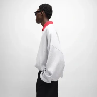 Pamuklu Polar Sweatshirt