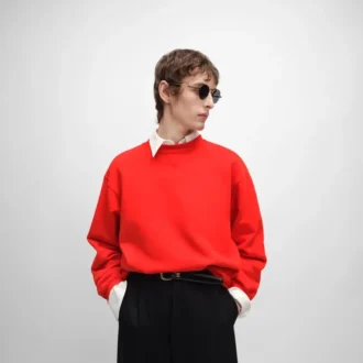 Pamuklu Polar Sweatshirt