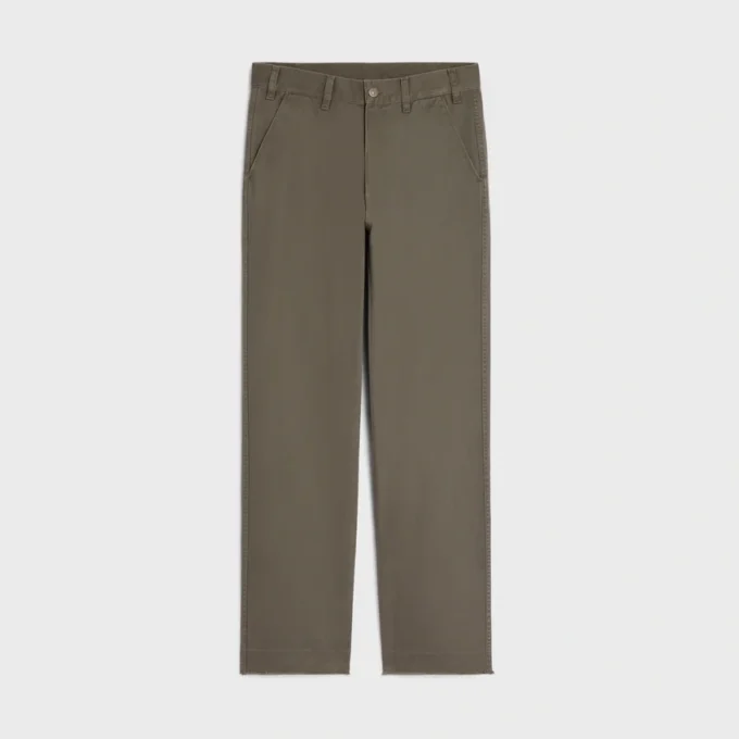 Pamuklu Twill Chino Pantolon Pamuklu Twill Chino Pantolon