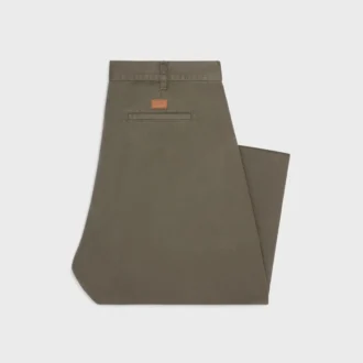 Pamuklu Twill Chino Pantolon