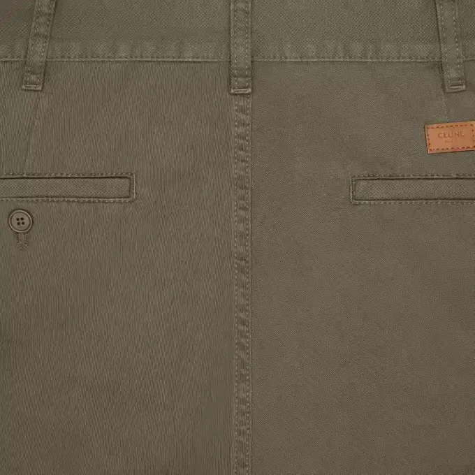 Pamuklu Twill Chino Pantolon Pamuklu Twill Chino Pantolon