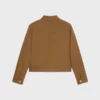 Pamuklu Twill Western Blouson Ceket