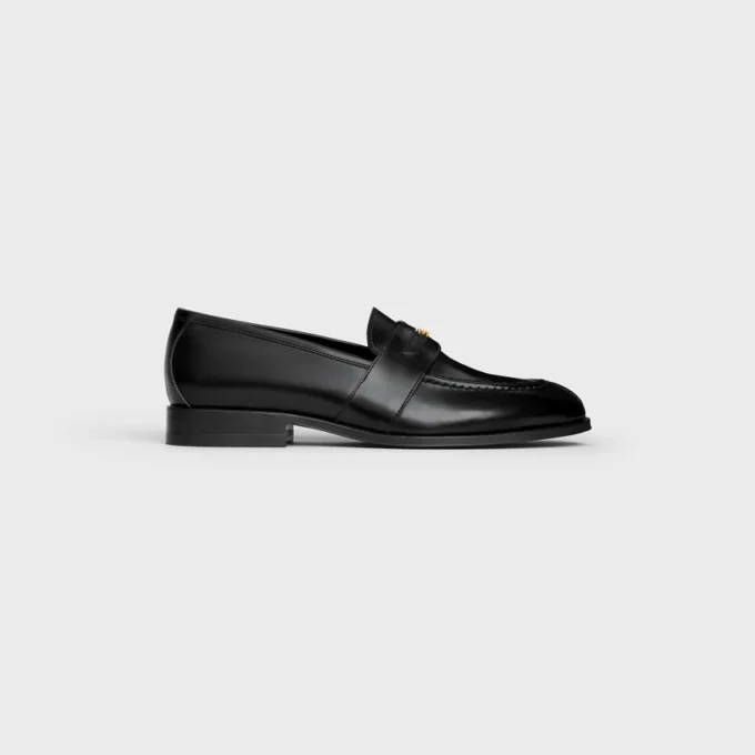 Parlak boğa derisi Malaquais loafer Parlak boğa derisi Malaquais loafer