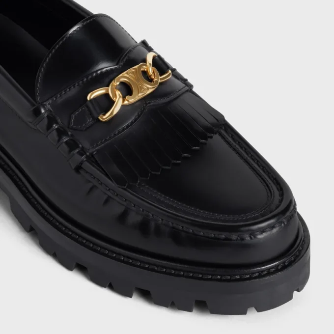 Parlak Boğa Derisi Triomphe Margaret Loafer Parlak Boğa Derisi Triomphe Margaret Loafer