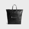 Parlak Dana Derisi Vertical Cabas Luggage