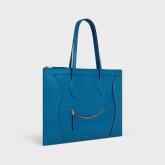 Parlak Dana Derisinden Düz Luggage