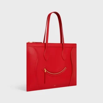 Parlak Dana Derisinden Düz Luggage