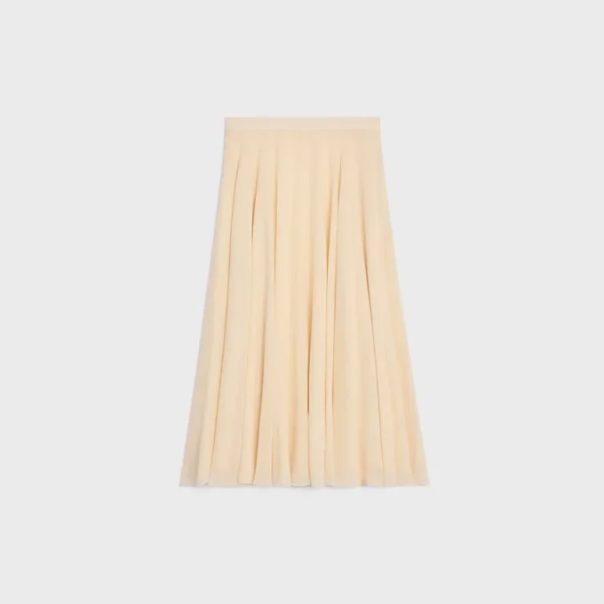 İpek Georgette Midi Etek İpek Georgette Midi Etek